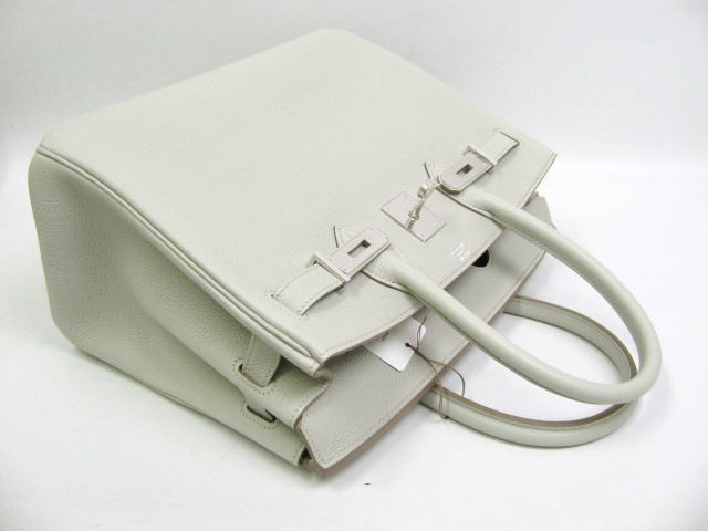 エルメス バーキン30 グレーパール